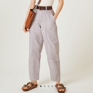 Anthropologie Brandan utility pant in lilac